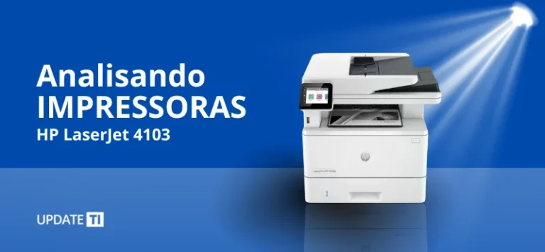 Por que a HP LaserJet 4103 é uma escolha certa para sua empresa